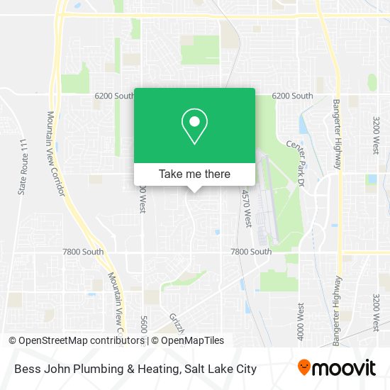 Mapa de Bess John Plumbing & Heating