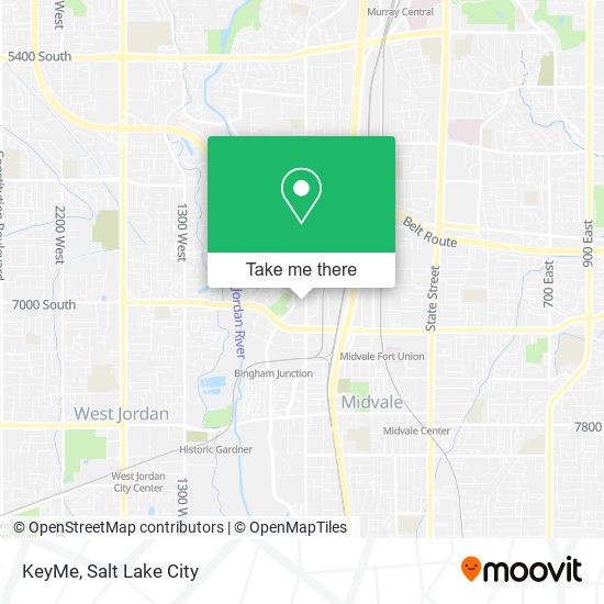 KeyMe map