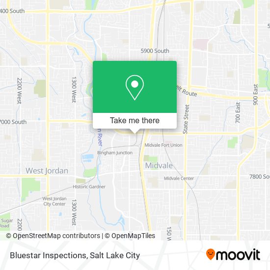 Bluestar Inspections map