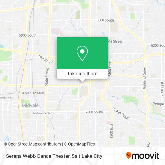 Mapa de Serena Webb Dance Theater
