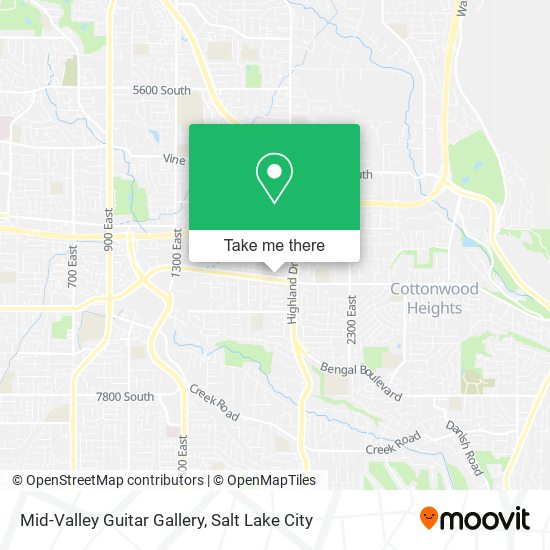 Mapa de Mid-Valley Guitar Gallery