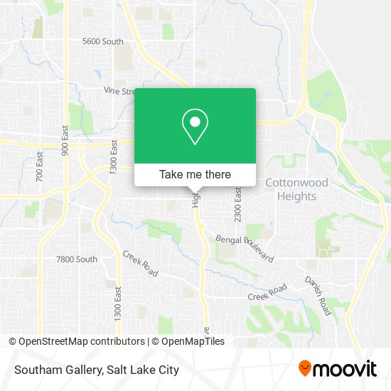 Southam Gallery map