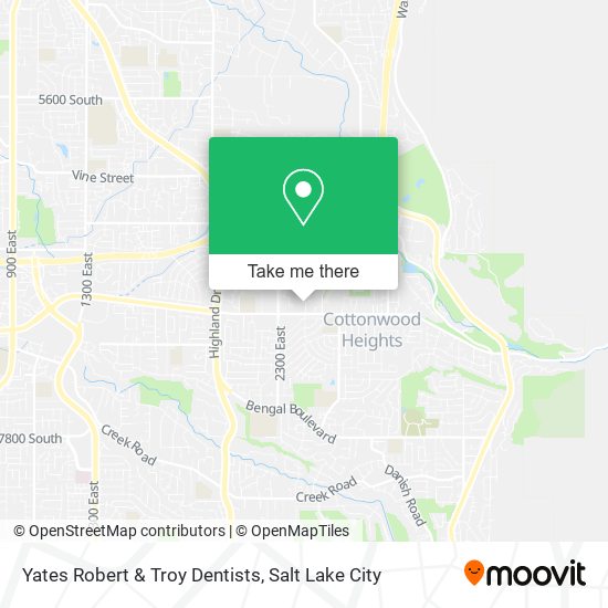 Mapa de Yates Robert & Troy Dentists