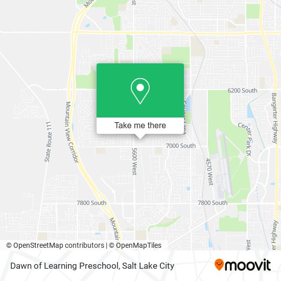 Mapa de Dawn of Learning Preschool