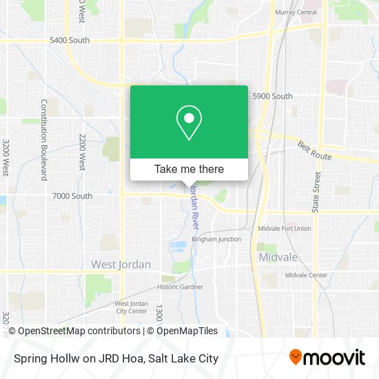 Spring Hollw on JRD Hoa map