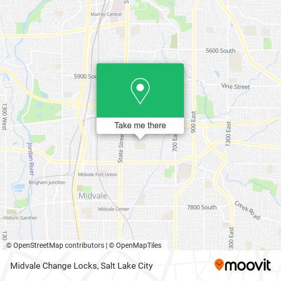 Midvale Change Locks map