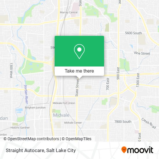 Straight Autocare map