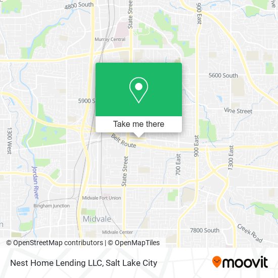 Nest Home Lending LLC map