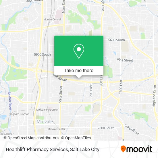 Healthlift Pharmacy Services map