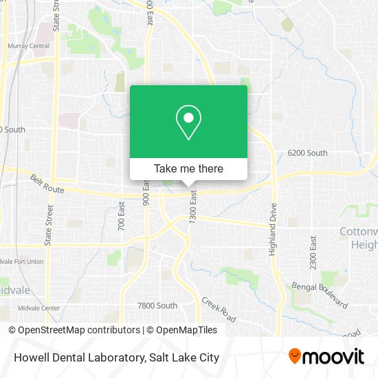 Mapa de Howell Dental Laboratory