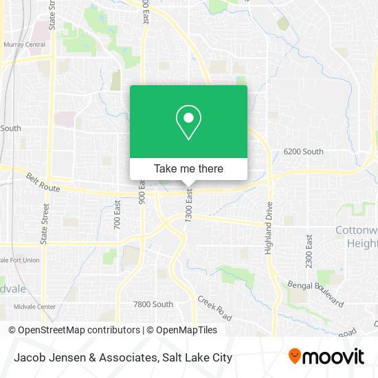 Jacob Jensen & Associates map