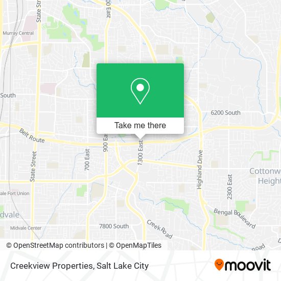 Mapa de Creekview Properties