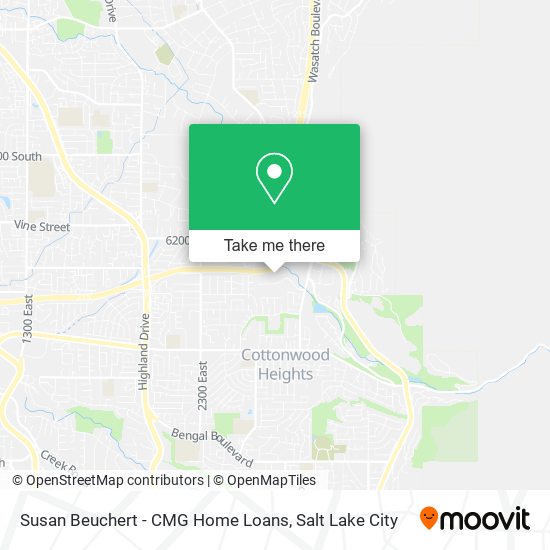 Mapa de Susan Beuchert - CMG Home Loans