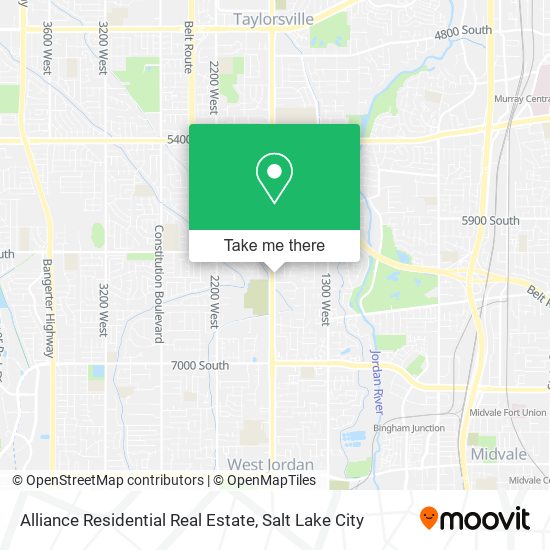 Alliance Residential Real Estate map