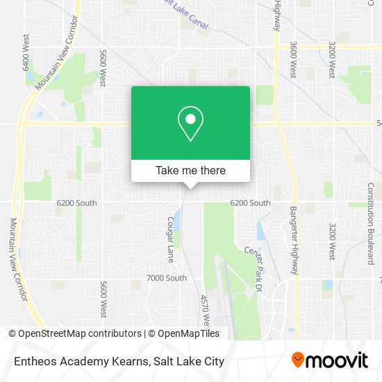 Mapa de Entheos Academy Kearns