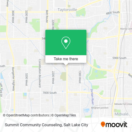 Summit Community Counseling map