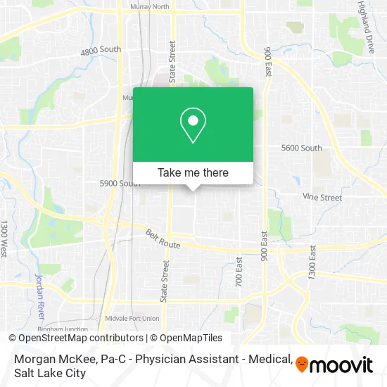 Morgan McKee, Pa-C - Physician Assistant - Medical map