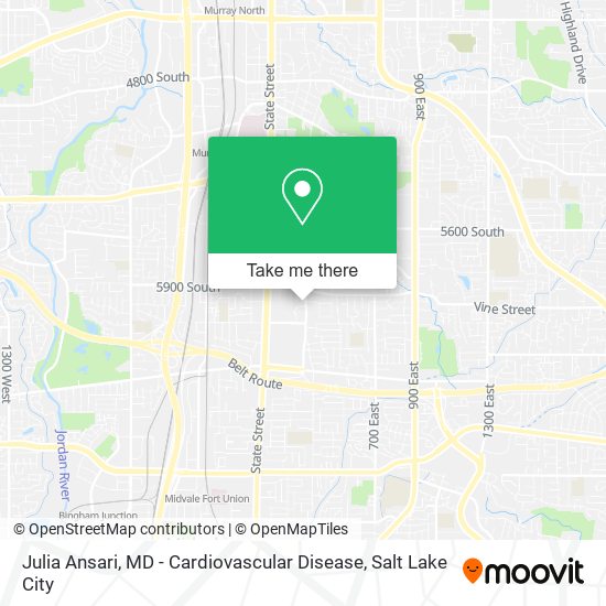 Mapa de Julia Ansari, MD - Cardiovascular Disease