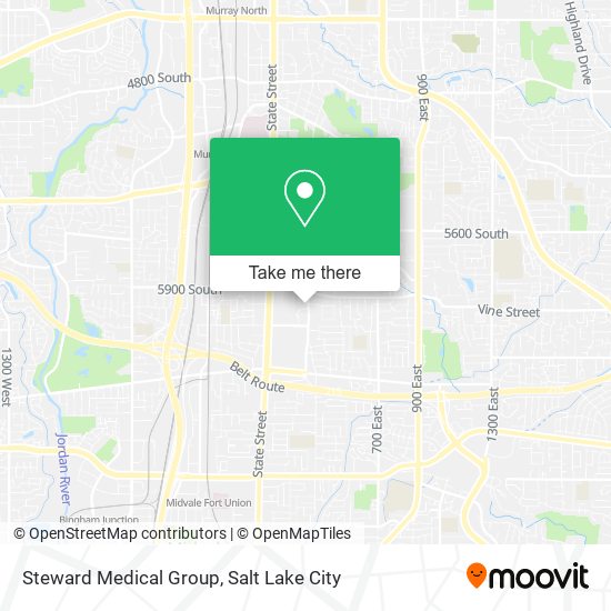 Mapa de Steward Medical Group