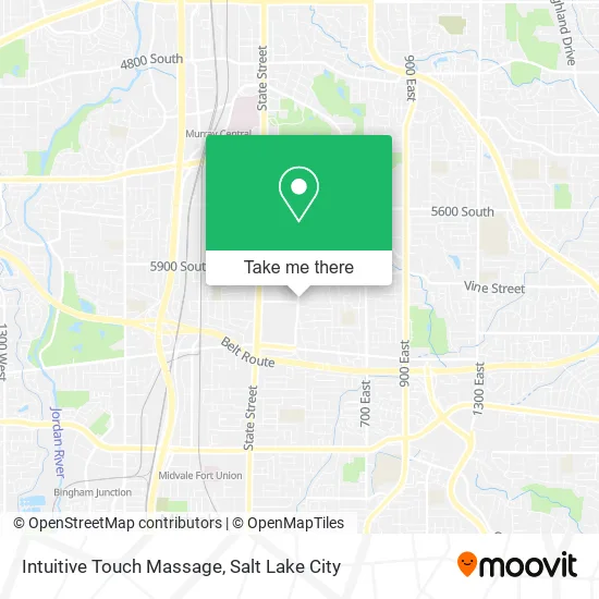 Intuitive Touch Massage map