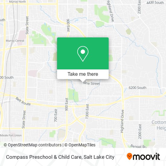 Mapa de Compass Preschool & Child Care