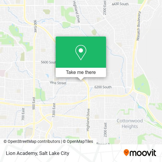 Lion Academy map