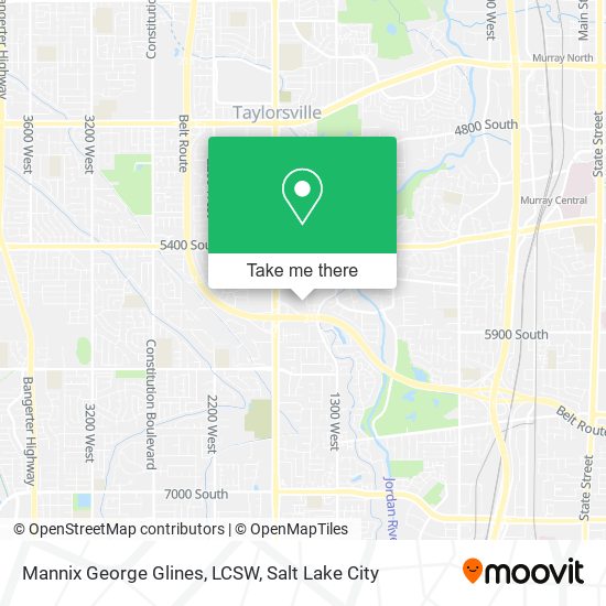 Mannix George Glines, LCSW map