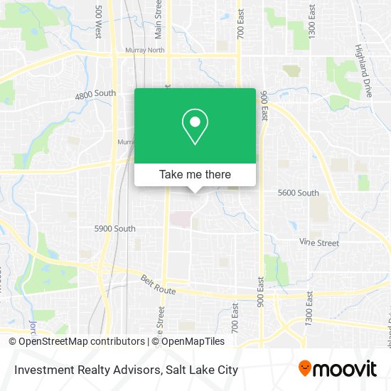 Mapa de Investment Realty Advisors