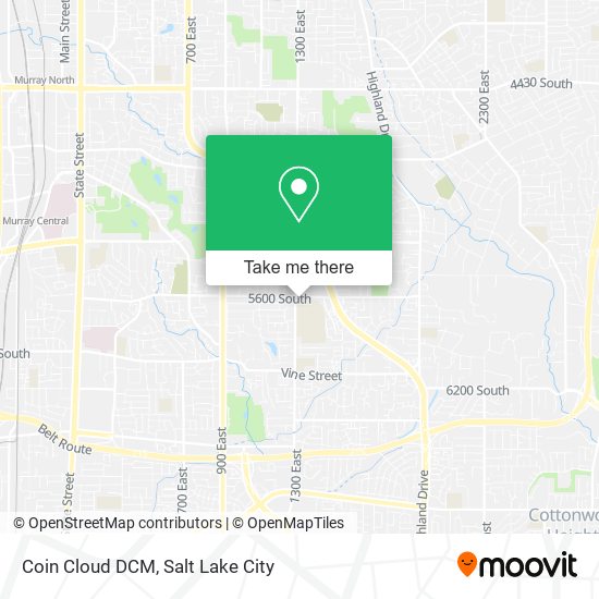 Coin Cloud DCM map