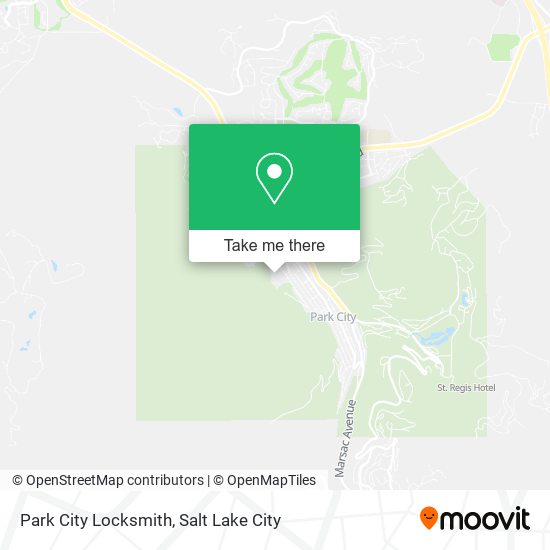 Park City Locksmith map