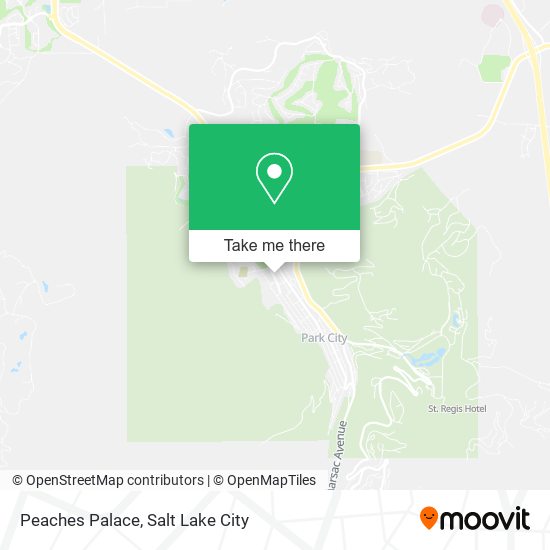 Peaches Palace map