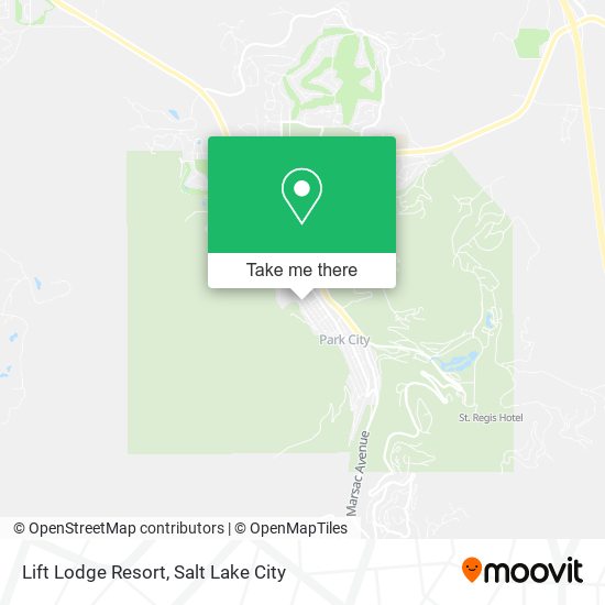 Lift Lodge Resort map
