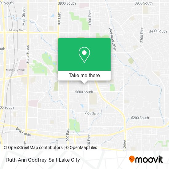 Ruth Ann Godfrey map