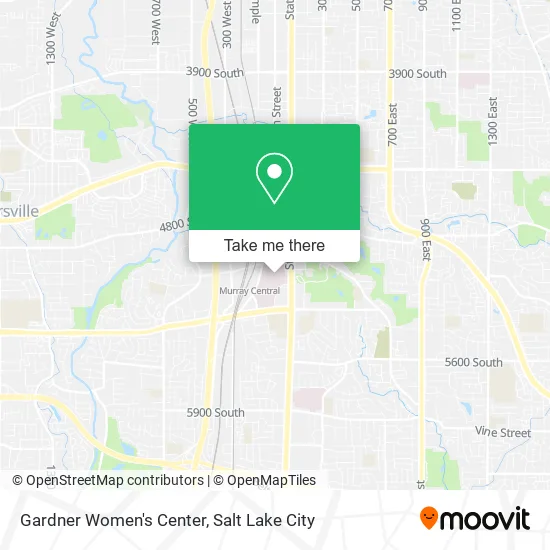 Gardner Women's Center map
