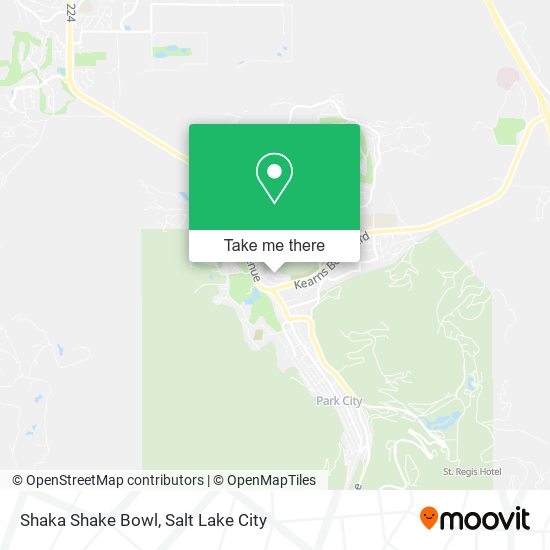 Mapa de Shaka Shake Bowl