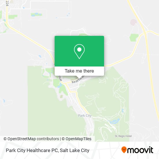 Mapa de Park City Healthcare PC