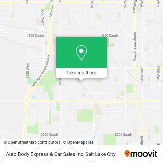 Mapa de Auto Body Express & Car Sales Inc