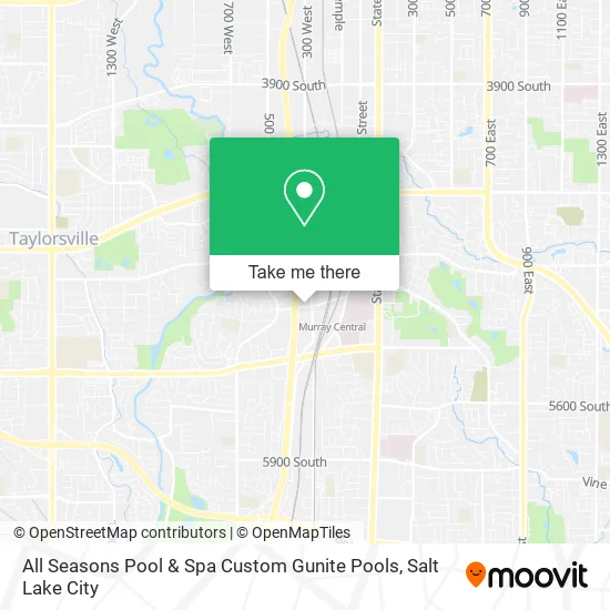 Mapa de All Seasons Pool & Spa Custom Gunite Pools