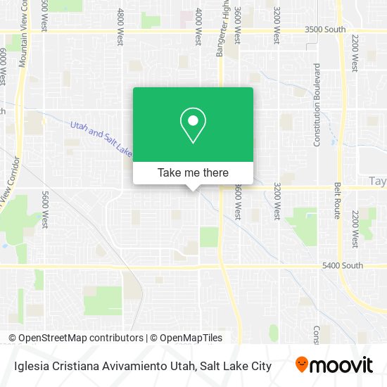 Mapa de Iglesia Cristiana Avivamiento Utah