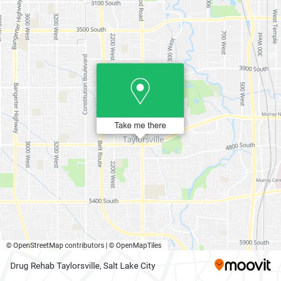 Mapa de Drug Rehab Taylorsville