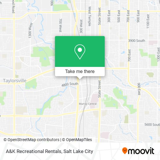 A&K Recreational Rentals map