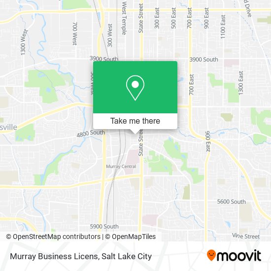 Mapa de Murray Business Licens