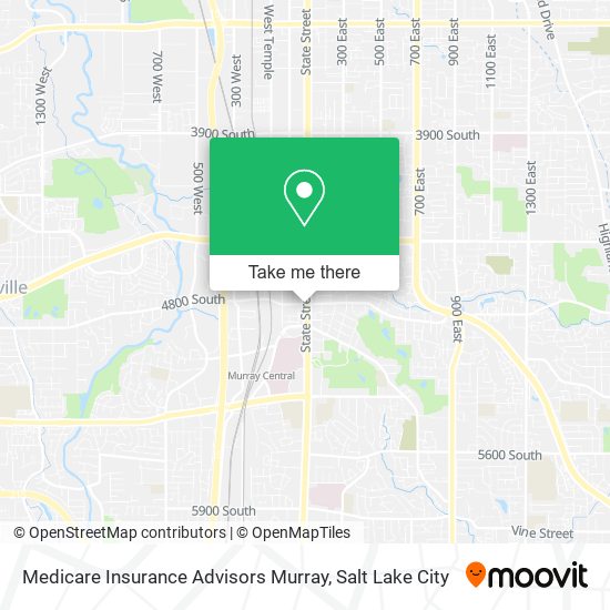 Mapa de Medicare Insurance Advisors Murray