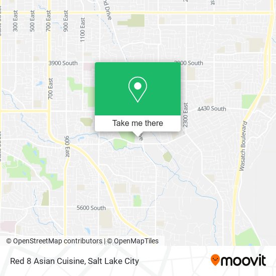 Red 8 Asian Cuisine map