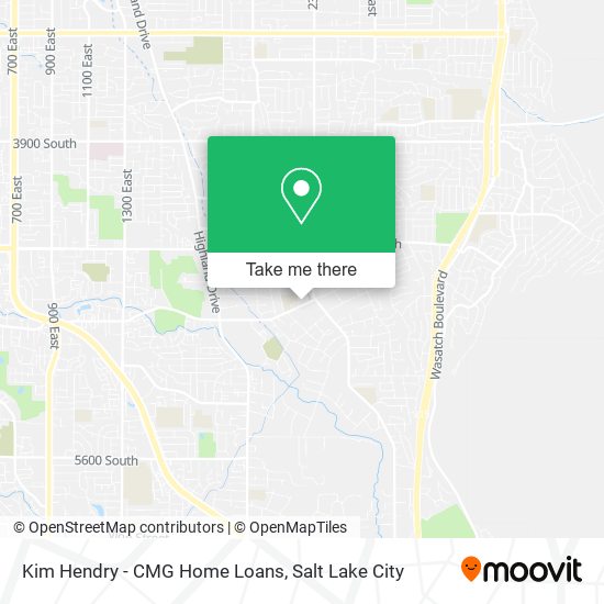 Kim Hendry - CMG Home Loans map