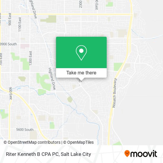 Riter Kenneth B CPA PC map