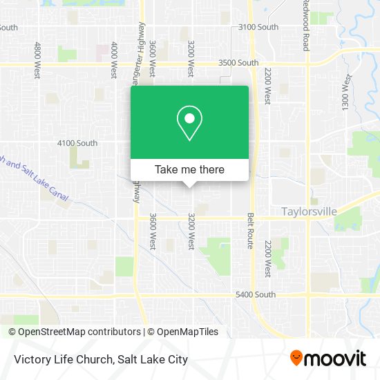 Victory Life Church map