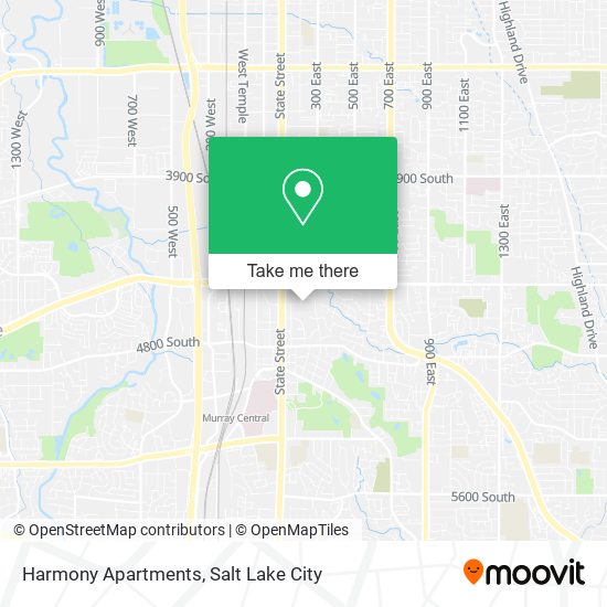 Mapa de Harmony Apartments