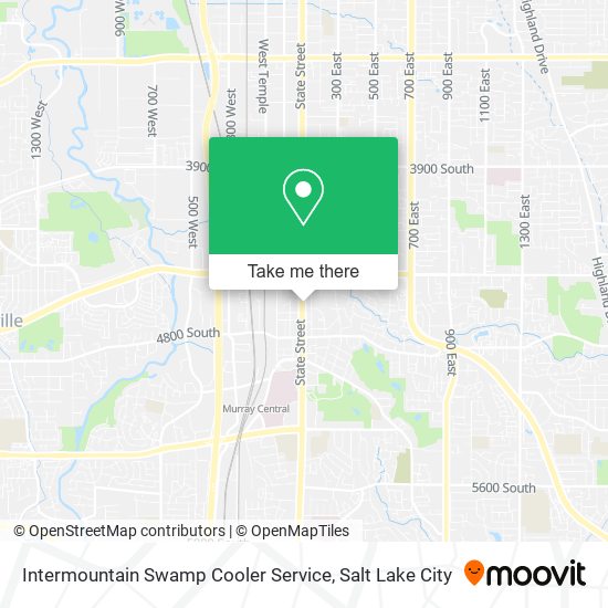 Mapa de Intermountain Swamp Cooler Service