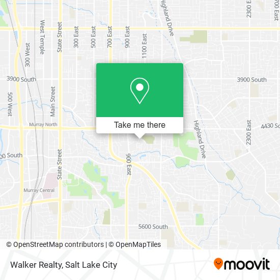 Walker Realty map